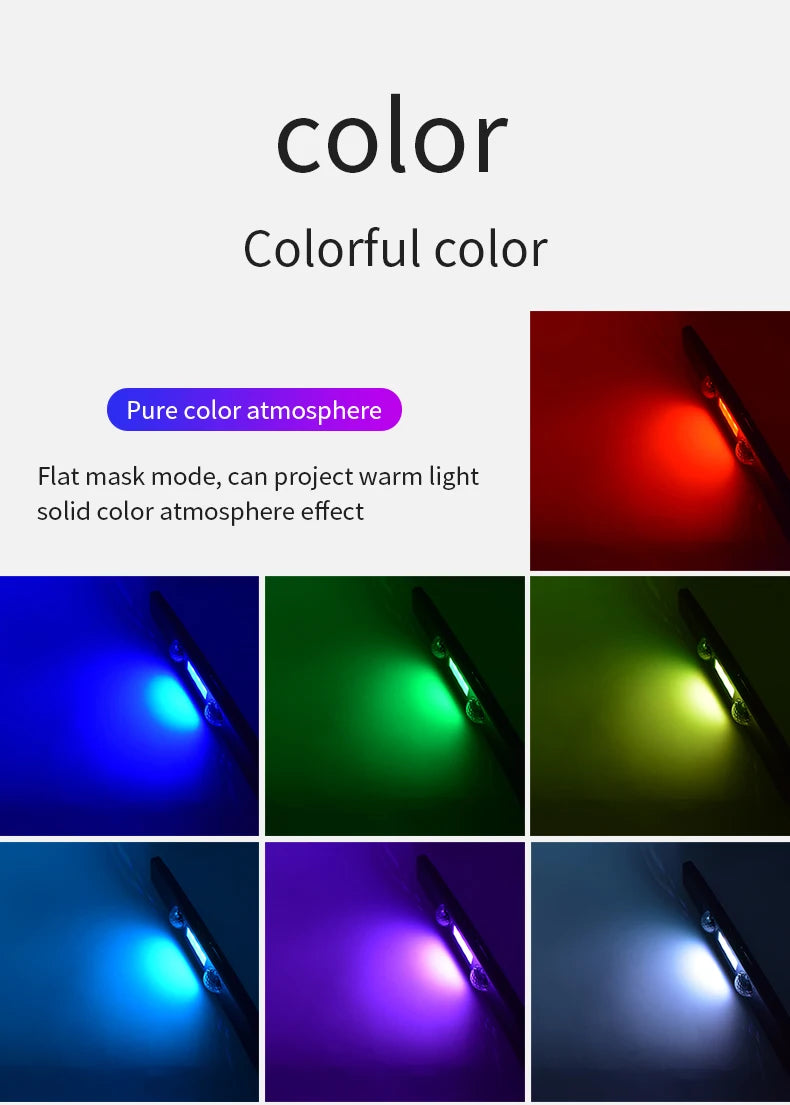 Lampă LED auto acoperiș stele atmosferă lampă wireless voce control RGB USB încărcare auto interior decorativ ambiental petrecere lumini