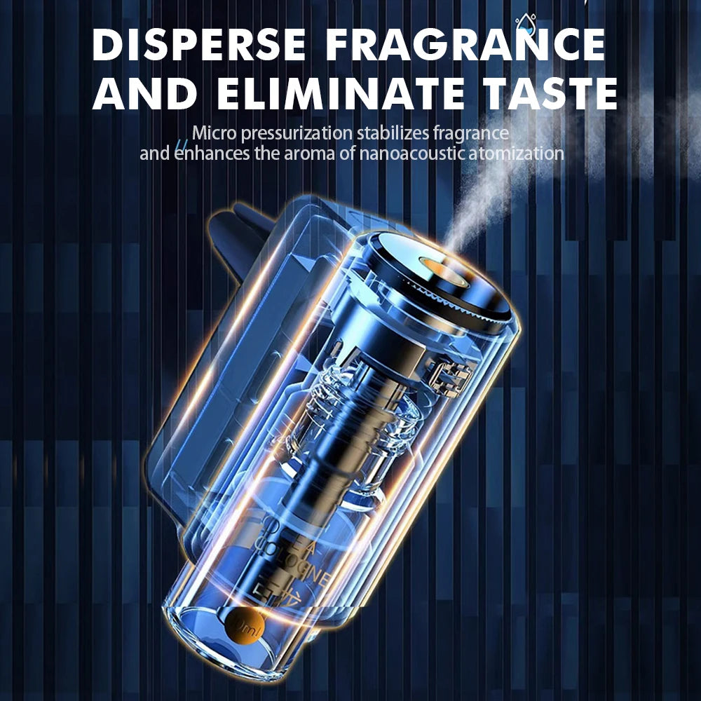 Difuzor de aer electric pentru mașină, umidificator de ventilație auto, ceață aromaterapie, odorizant de aer auto pentru îndepărtarea mirosurilor, accesorii auto