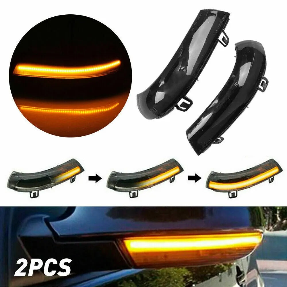 2 buc semnalizare dinamică pentru VW GOLF 5 GTI V MK5 Jetta Passat B5.5 B6 Sharan Superb B5 EOS LED semnalizare oglindă indicator luminos